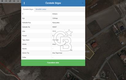 CB VİZYON'dan 0.20 Emsal 1525m2 Satılık Arsa