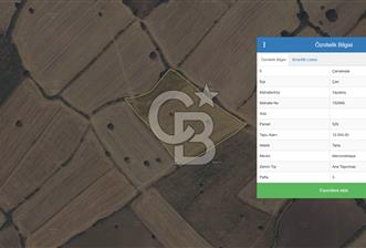 ÇANAKKALE ÇAN YAYAKÖY 12.000m² OSB Bölgesi İçi, Verimli Tarla