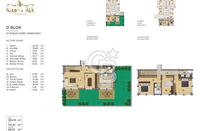 ÇENGELKÖY'DE, KASR-I ÂLÂ SİTESİNDE 70 M2 BAHÇE KULLANIMLI 3+1