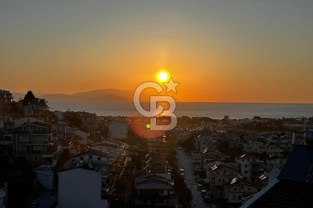 Kuşadası Panoramik Deniz Manzaralı 6+2 Forleks Satılık Villa