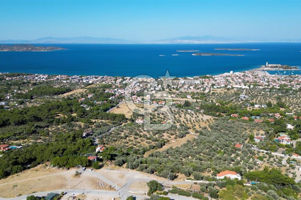 Urla Güvendik’te Full Deniz manzaralı İmarlı Arsa