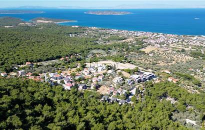 Urla Güvendik’te Full Deniz manzaralı İmarlı Arsa