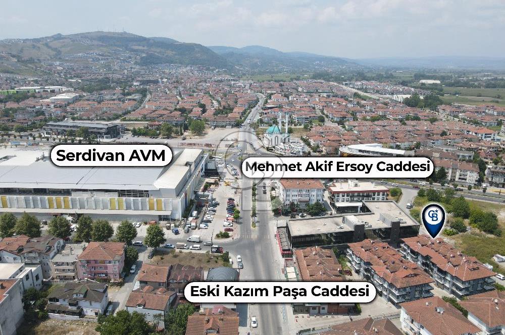 SERDİVAN AVM'ye 100 METRE MESAFEDE 5+1 200 m² DAİRE