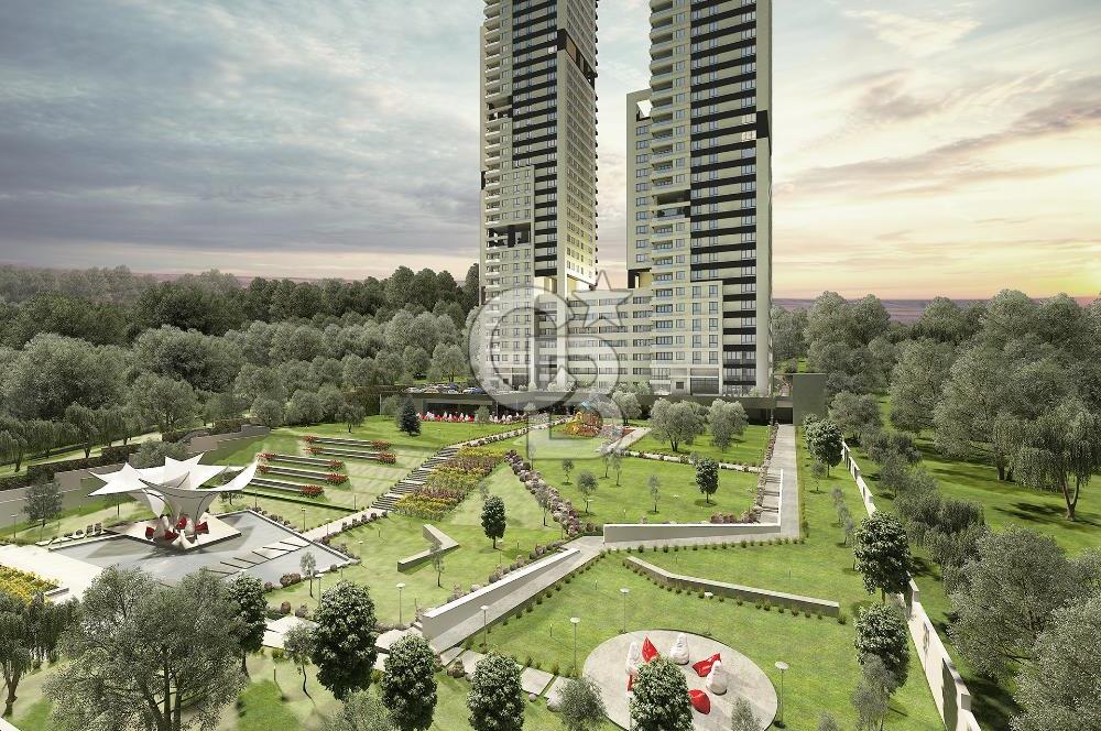 İNCEK İKRA TOWERS'DA PEYZAJ MANZARALI 4+1 SATILIK DAİRE