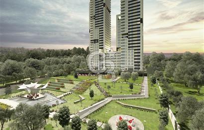 İNCEK İKRA TOWERS'DA PEYZAJ MANZARALI 4+1 SATILIK DAİRE