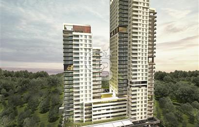 İNCEK İKRA TOWERS'DA PEYZAJ MANZARALI 4+1 SATILIK DAİRE