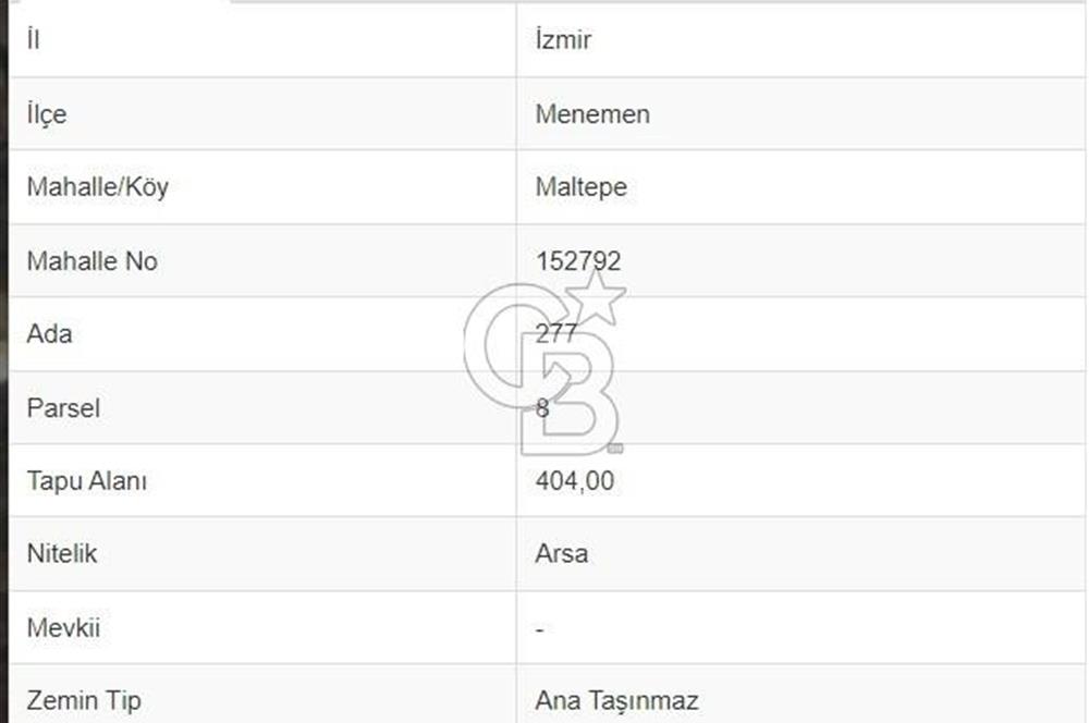 Foça Yolu Üzeri Villa İmarlı Arsa