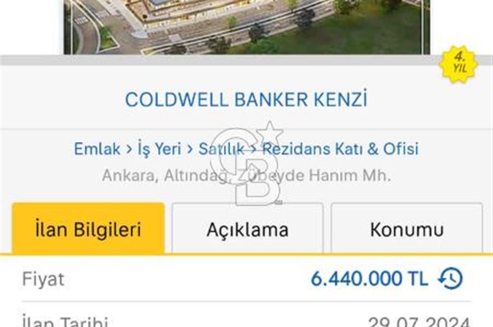 ANKARA'NIN MERKEZİ METAFOR RESİDENCE OFİS&İŞ YERİ