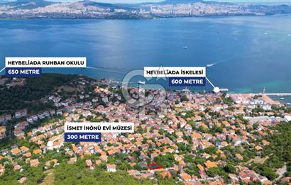 Heybeliada'da Deniz Manzaralı Konut İmarlı Arsa