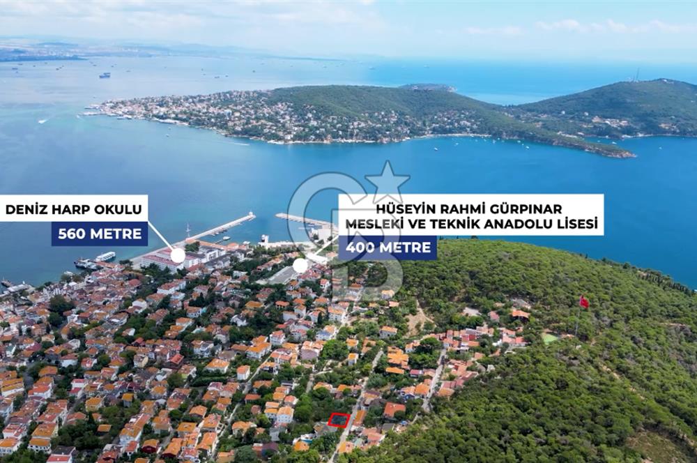 Heybeliada'da Deniz Manzaralı Konut İmarlı Arsa