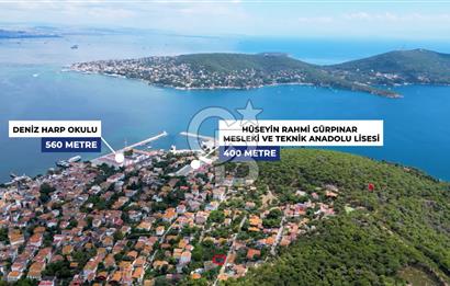 Heybeliada'da Deniz Manzaralı Konut İmarlı Arsa