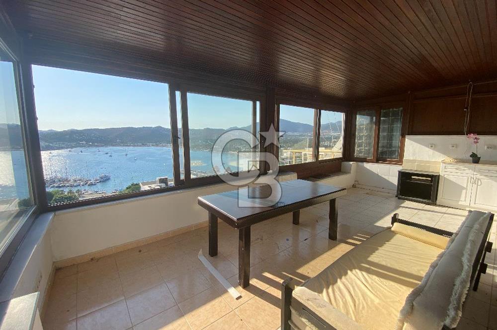 Bodrum Bitez Deniz Manzaralı Site İçerisinde 4+1 Villa