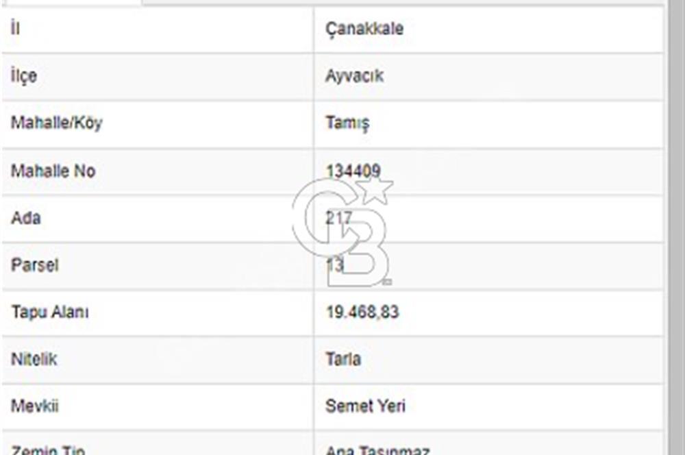 EKO TURİZME UYGUN 77.843m'2 PROJELER BÖLGESİNDE FIRSAT ARAZİ