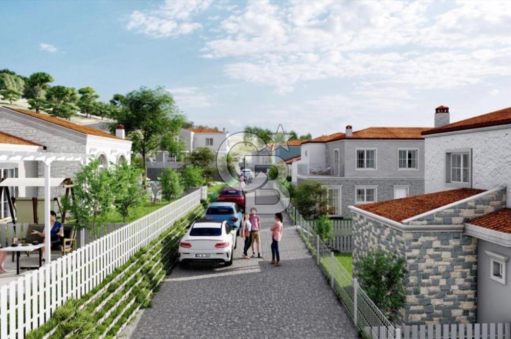 Urla Bademler sınırında ORMAN VİLLALARI PROJESİ Satılık 3+1 Villa