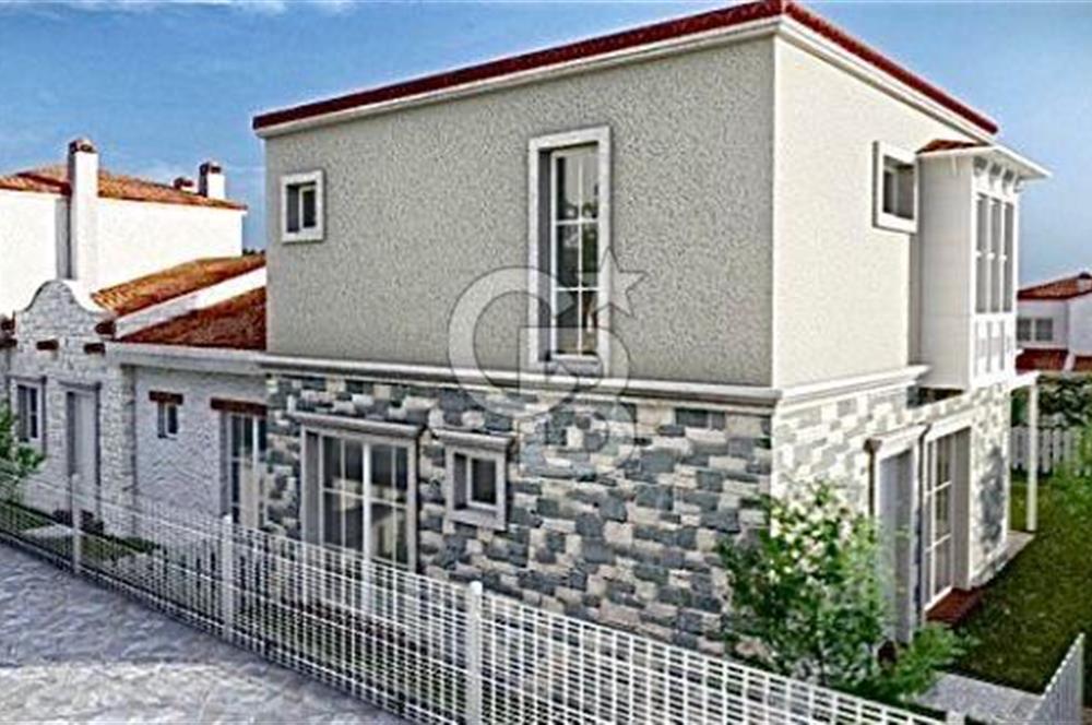 Urla Bademler sınırında ORMAN VİLLALARI PROJESİ Satılık 3+1 Villa