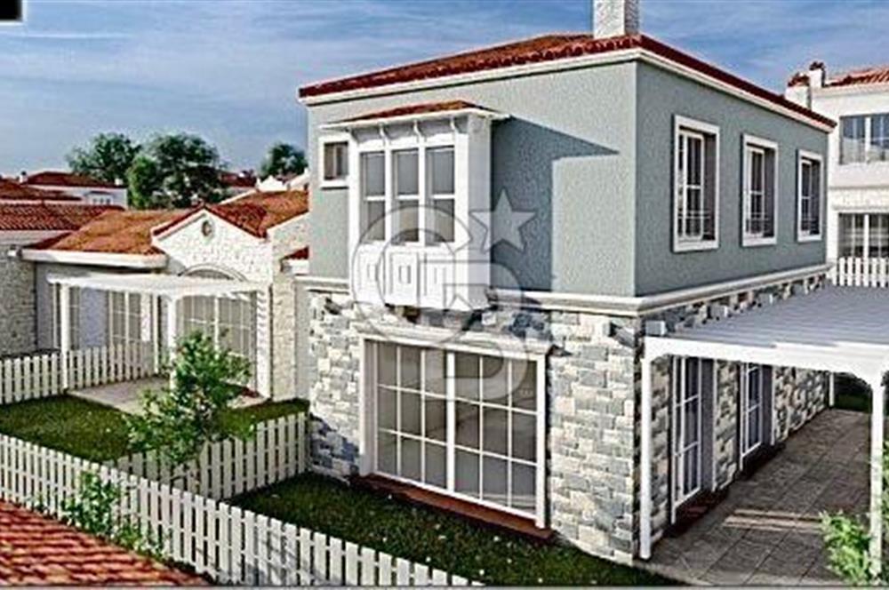 Urla Bademler sınırında ORMAN VİLLALARI PROJESİ Satılık 3+1 Villa