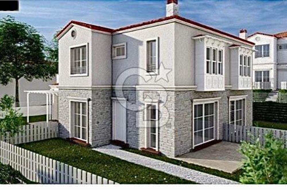 Urla Bademler sınırında ORMAN VİLLALARI PROJESİ Satılık 3+1 Villa