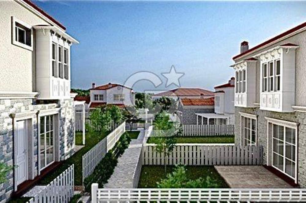 Urla Bademler sınırında ORMAN VİLLALARI PROJESİ Satılık 3+1 Villa