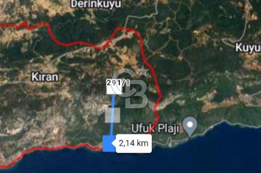 Muğla Menteşe Kıran’da Satılık Tarla