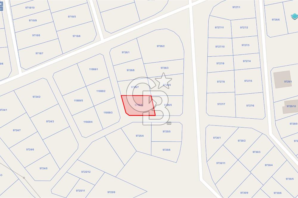 İlkadım Kavacık'ta 648 M2 Satılık 6 Kata İmarlı Köşe Arsa