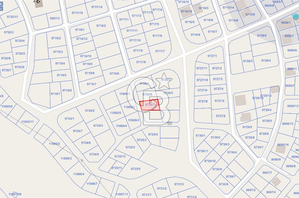 İlkadım Kavacık'ta 538 M2 Satılık 6 Kata İmarlı Arsa