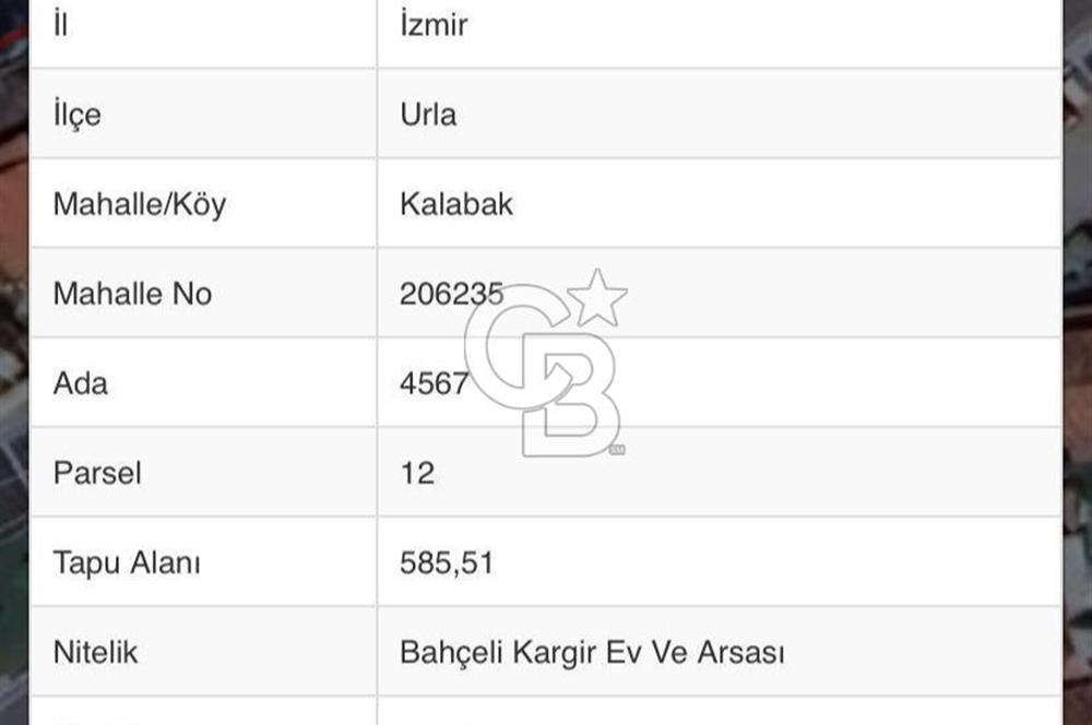 Urla Kalabak'ta Denize 50 M. mesafede Kiralık 3+1 Müstakil Ev