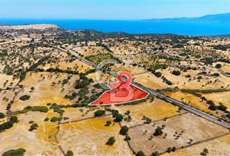 Çanakkale Ayvacık Balabanlı da 5.098 m2 Yola Cephe Satılık Tarla