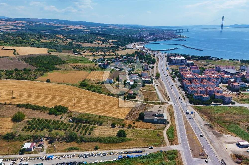 Çanakkale Lapseki Bursa Asfaltına 2. Parsel Satılık İmarlı Arsa!