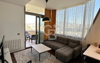 FOLKART TOWERS EŞYALI, BALKONLU VE EŞSİZ MANZARALI  1+1 DAİRE