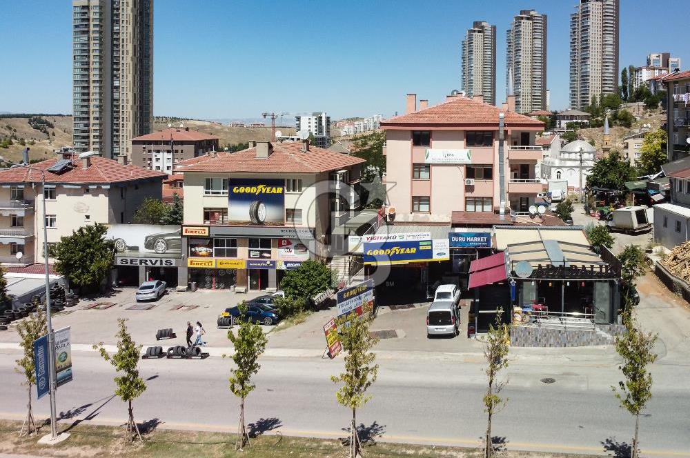 ÇAYYOLUNUN GÖBEĞİNDE 1.400 M2 KULLANIM ALANLI TEK TAPU KOMPLE BİNA