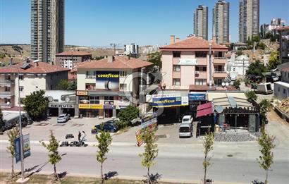 ÇAYYOLUNUN GÖBEĞİNDE 1.400 M2 KULLANIM ALANLI TEK TAPU KOMPLE BİNA