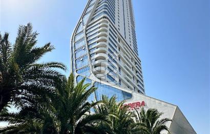 FOLKART TOWERS EŞYALI, BALKONLU VE EŞSİZ MANZARALI  1+1 DAİRE