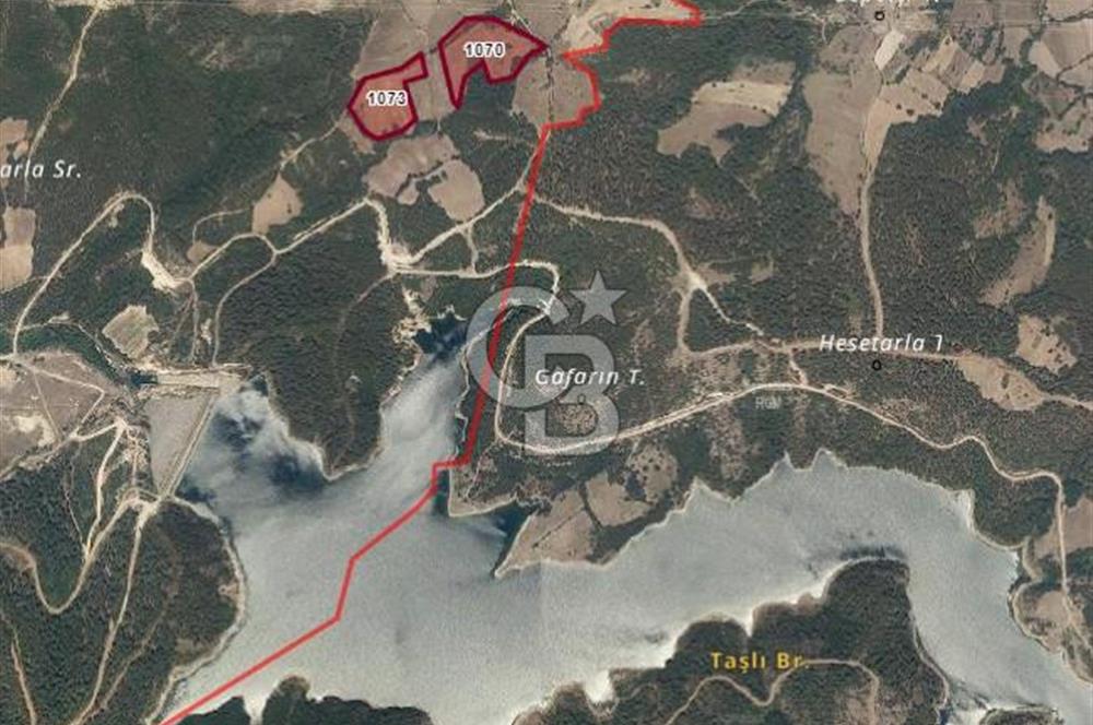 ÇANAKKALE LAPSEKİ ADATEPE GÖLETE YAKIN 16725 M2 SATILIK TARLA