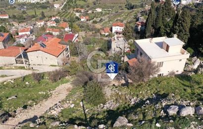 Karaburun Mordoğan Çatalkaya'da Full Deniz Manzaralı Arsa