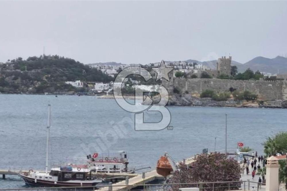 Bodrum Kumbahçe'de 1+1 Eşyalı, Deniz Manzaralı Kiralık Daire