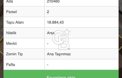 ANKARA HASANOĞLANDA DÜZ ZEMİN18.884 M2 KÖŞE PARSEL SANAYİ ARSASI