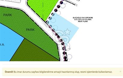 Sarıyer Emirgan Boğaz 'da Koru Manzaralı Satılık Arsa