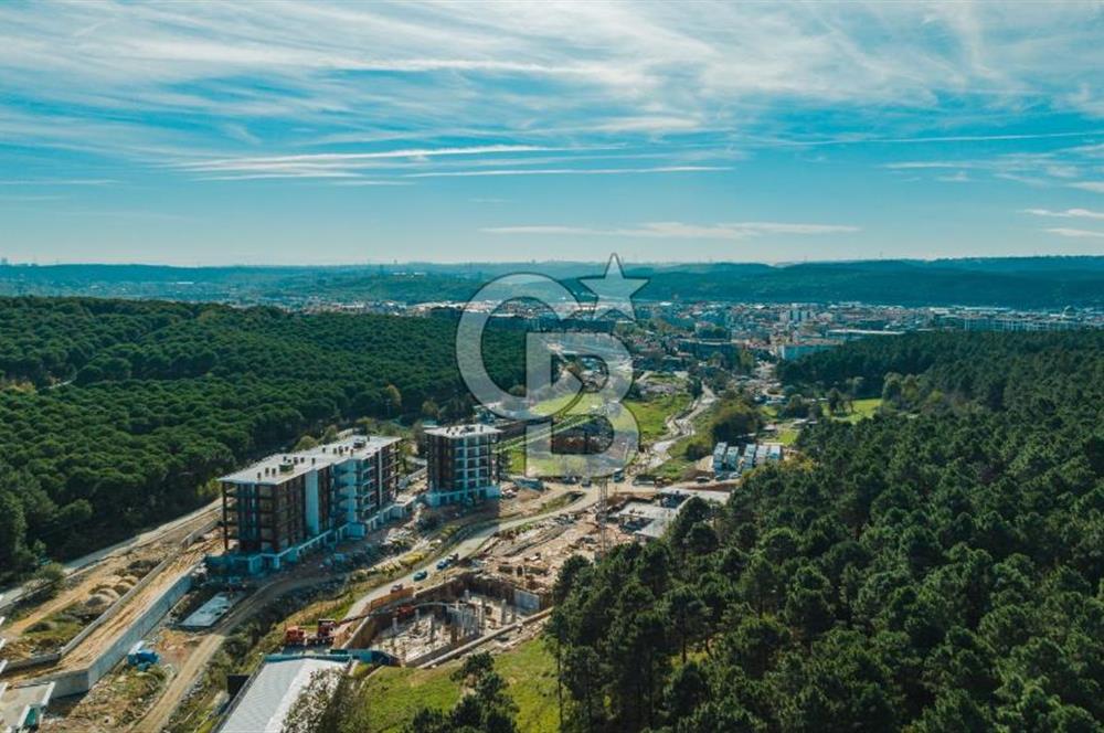 Göktürk Prive Kemer Sitesi’de 2+1 Kiralık Bahçe Katı 