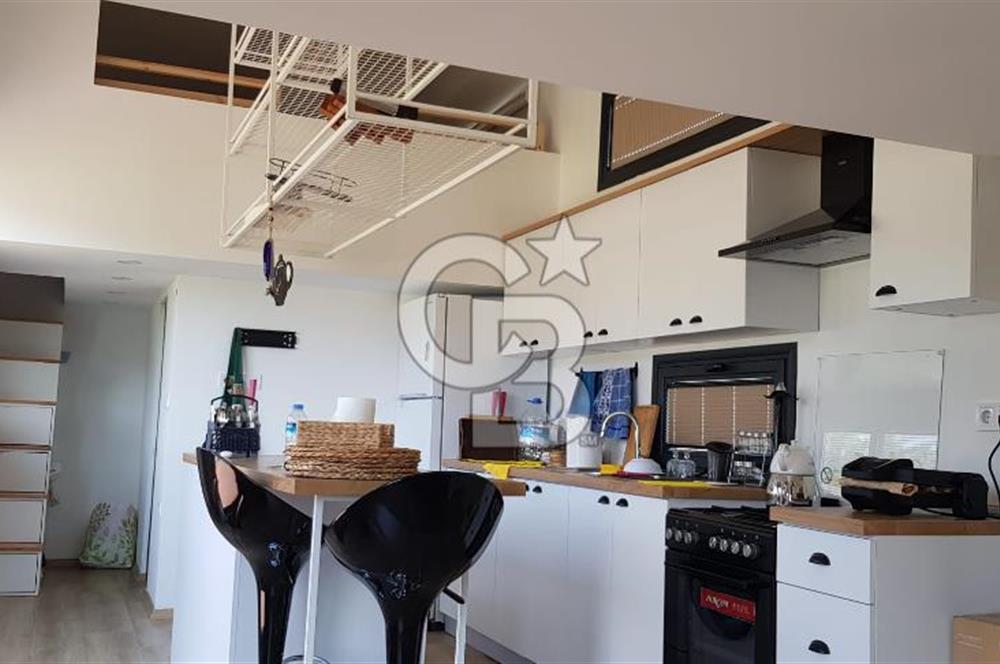 Güzelbahçe Çamlıköy koop satılık Tiny House ve arsası 