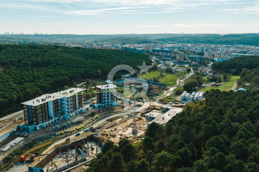 Göktürk Prive Kemer Sitesi’de 2+1 Kiralık Bahçe Katı 