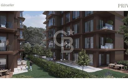 Göktürk Prive Kemer Sitesi’de 2+1 Kiralık Bahçe Katı 