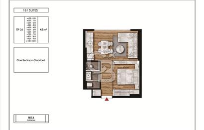 Cityloft 161 de Şehir Manzaralı Satılık 1+1 Daire