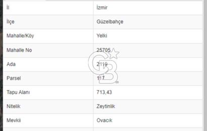 GÜZELBAHÇE YELKİ’DE YATIRIM DEĞERİ YÜKSEK SATILIK TARLA