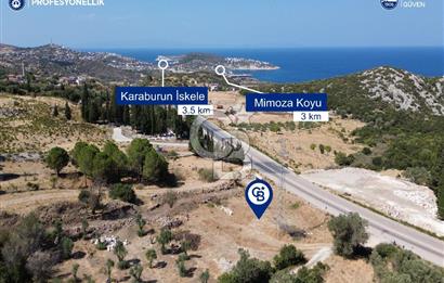 Karaburun Anbarseki'de Ana Yola Cepheli 1926 m² Tarla