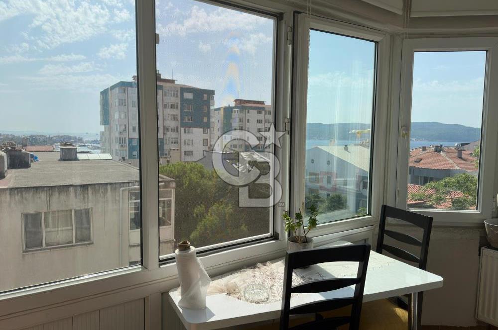 ÇANAKKALE CEVATPAŞA'DA DENİZ MANZARALI 3+1 SATILIK DAİRE