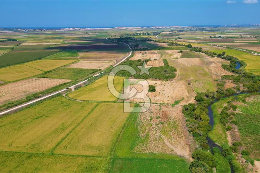 ÇANAKKALE MERKEZ KALAFAT KÖYÜNDE MÜSTAKİL TAPU SATILIK  6266 M2 TARLA