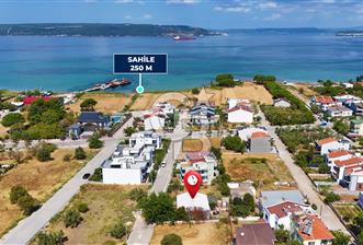 Çanakkale Kepez Sahilde Boğaz Manzaralı Satılık Villa Arsası!