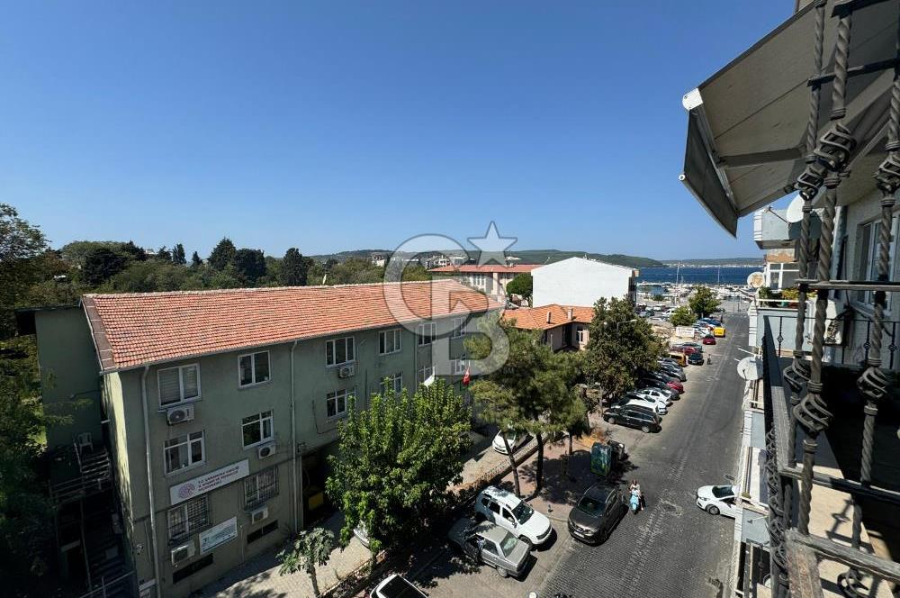 ÇANAKKALE KORDON DA 3+1 ÇİFT CEPHE SATILIK GENİŞ DAİRE