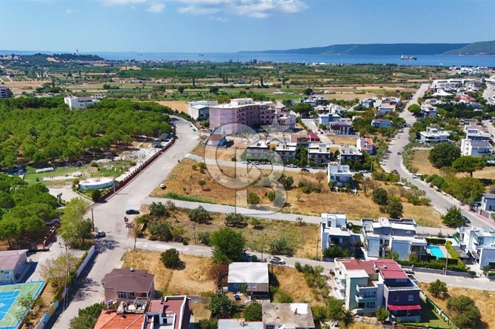 Çanakkale Kepez Sahilde Boğaz Manzaralı Satılık Villa Arsası!