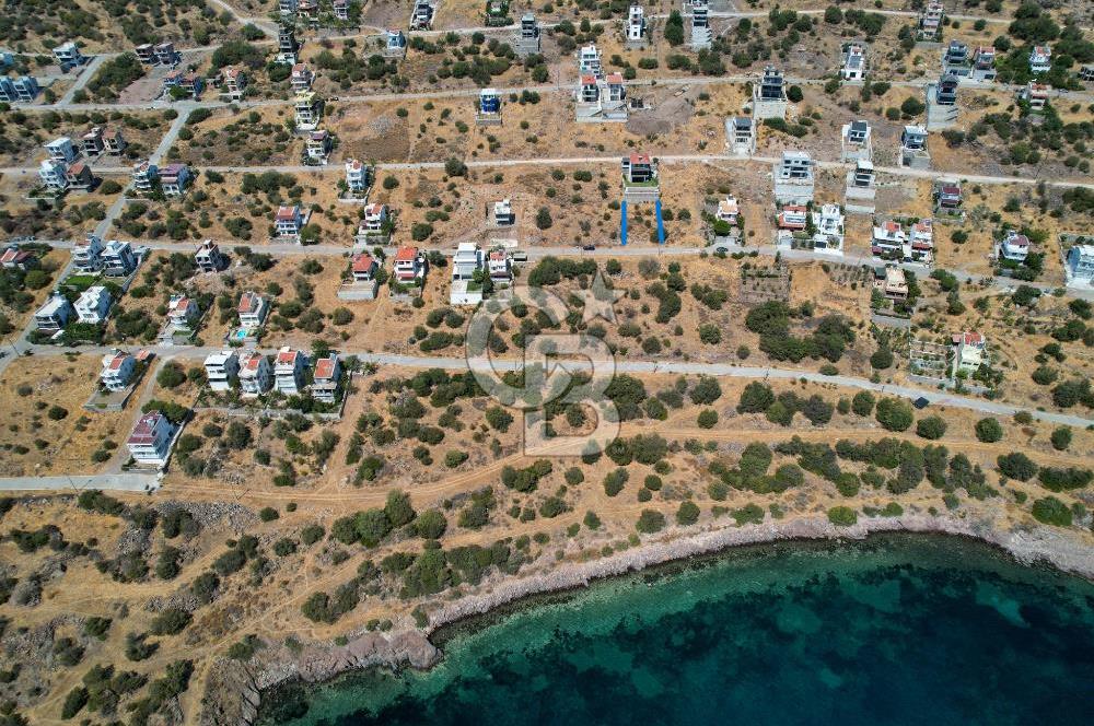 ÇANDARLI EYKO DA KAPANMAZ DENİZ MANZARALI MUHTEŞEM KONUMDA ARSA